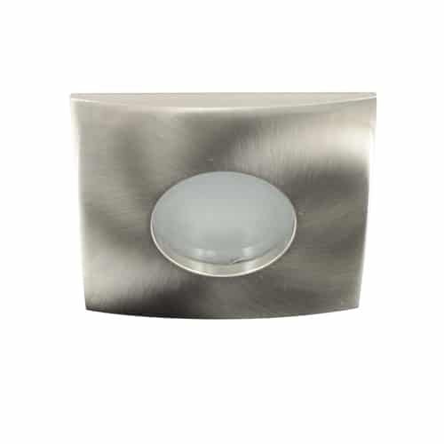 LED spot Calisto GU10 COB 3Watt vierkant NIKKEL dimbaar