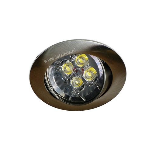 LED spot kantelbaar GU10 4Watt rond dimbaar2