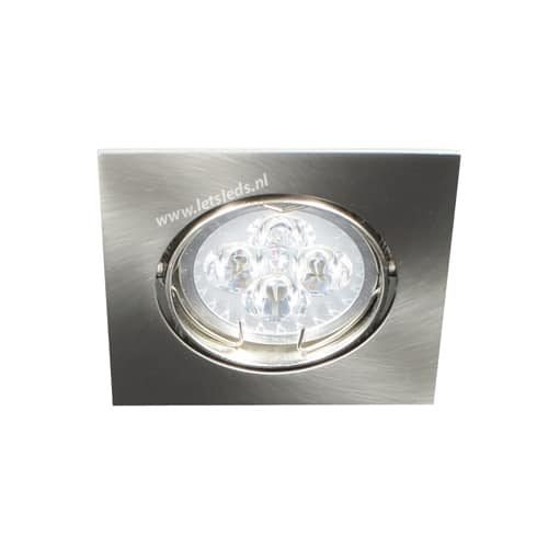 LED spot kantelbaar GU10 4Watt vierkant dimbaar 51