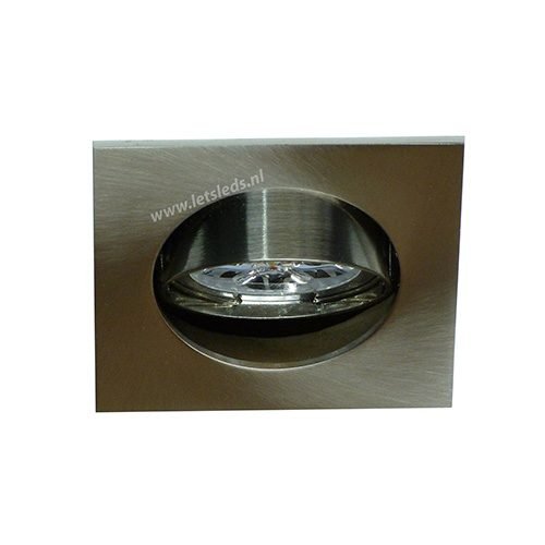 LED spot kantelbaar GU10 4Watt vierkant dimbaar3