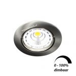 LED spot kantelbaar GU10 6Watt rond dimbaar 51