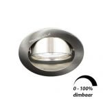 LED spot kantelbaar GU10 6Watt rond dimbaar 52