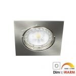 LED spot kantelbaar GU10 7Watt vierkant dimbaar 51