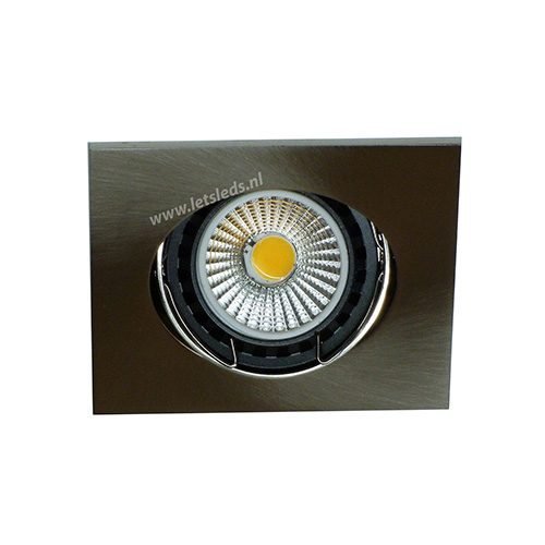 LED spot kantelbaar GU10 COB 5Watt vierkant dimbaar2