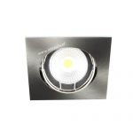LED spot kantelbaar GU10 COB 9Watt vierkant dimbaar 53