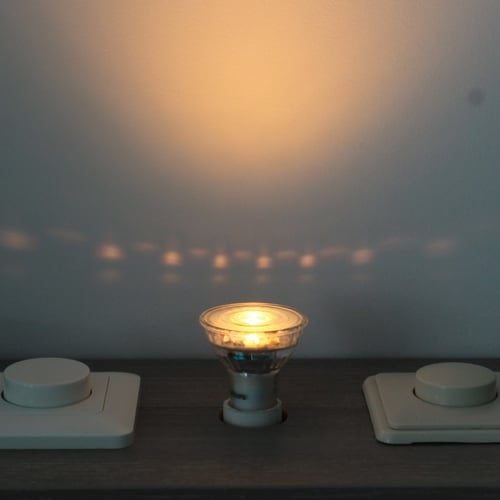 Philips LED lamp GU10 4Watt dimbaar Warm Glow 220Volt-2