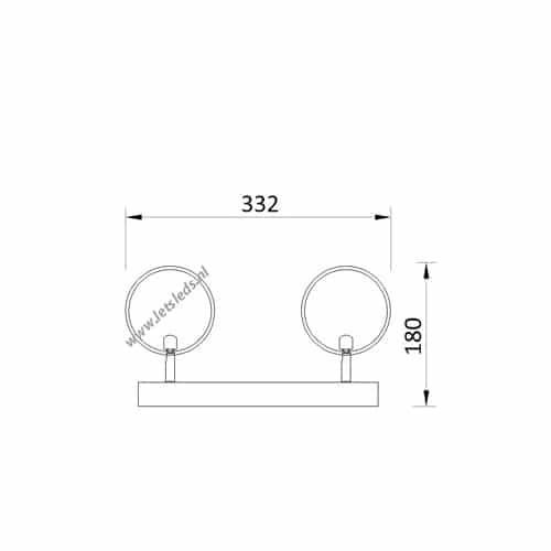LED design opbouwspot 10Watt dimbaar-2.