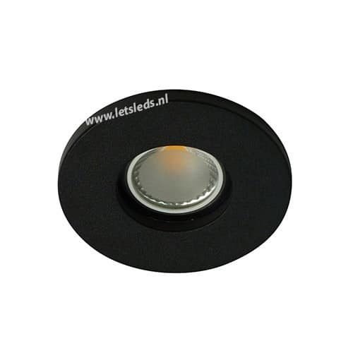LED spot GU10 COB 5Watt rond ZWART IP65 dimbaar – Letsleds.nl LED spot GU10 COB 5Watt rond ZWART IP65 dimbaar – Letsleds.nl