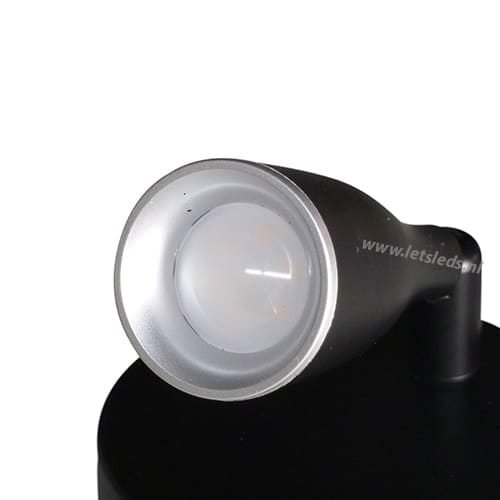 LED design opbouwspot ZWART 15Watt-1