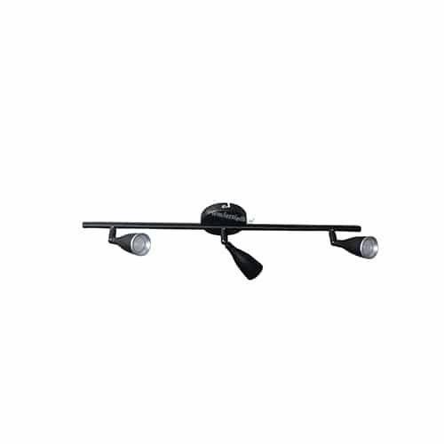 LED design opbouwspot ZWART 15Watt