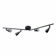 LED design opbouwspot ZWART 20Watt