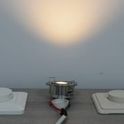 LED spot 52mm kantelbaar 3Watt rond NIKKEL dimbaar-3