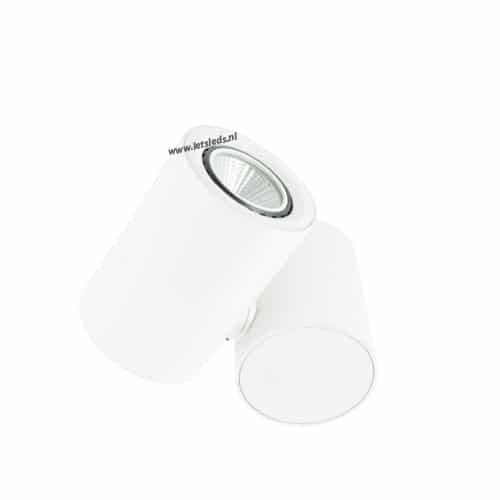 LED opbouwspot 3Watt draaibaar rond WIT dimbaar03
