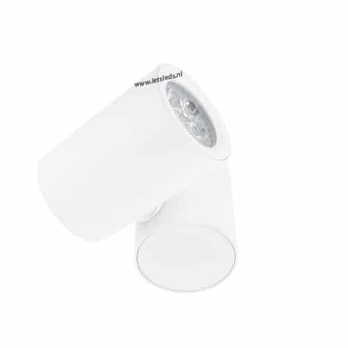 LED opbouwspot 4Watt draaibaar rond WIT dimbaar03