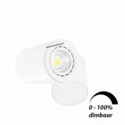 LED opbouwspot 6Watt draaibaar rond WIT dimbaar02