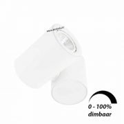 LED opbouwspot 6Watt draaibaar rond WIT dimbaar03