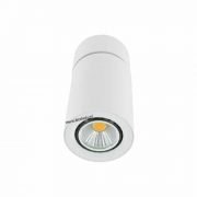 LED opbouwspot Malta 3Watt rond kantelbaar WIT dimbaar-1