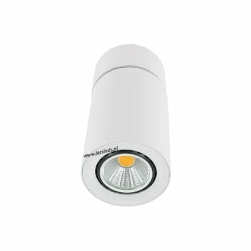 LED opbouwspot Malta 3Watt rond kantelbaar WIT dimbaar-1