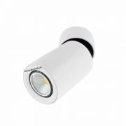 LED opbouwspot Malta 3Watt rond kantelbaar WIT dimbaar-2