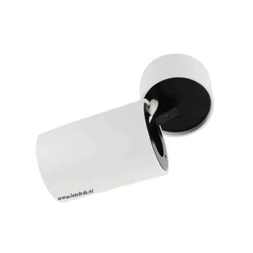 LED opbouwspot Malta 3Watt rond kantelbaar WIT dimbaar-3