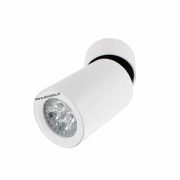 LED opbouwspot Malta 4Watt rond kantelbaar WIT dimbaar-2