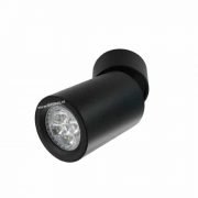 LED opbouwspot Malta 4Watt rond kantelbaar ZWART dimbaar-2