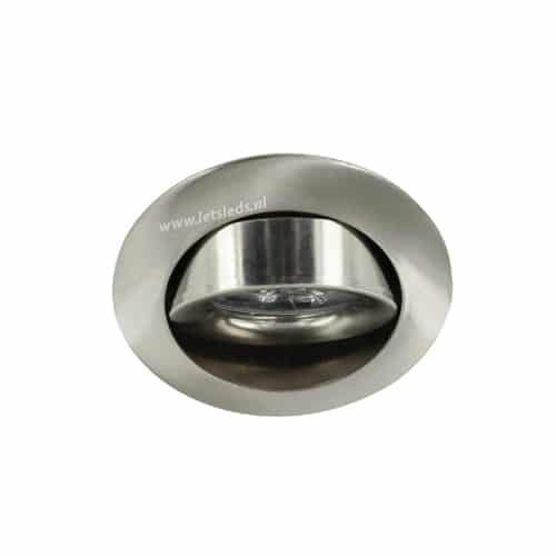 LED spot GU10 4Watt rond NIKKEL dimbaar-3