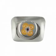 LED spot GU10 4Watt vierkant NIKKEL dimbaar-2