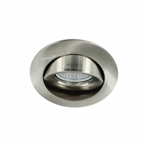 LED spot GU10 5Watt COB rond NIKKEL dimbaar-3