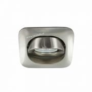 LED spot GU10 5Watt COB vierkant NIKKEL dimbaar-3
