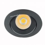 LED spot kantelbaar 8Watt rond ZWART IP65 dimbaar-2