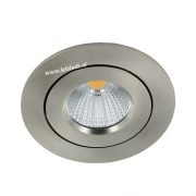 LED spot kantelbaar 8Watt rond NIKKEL IP65 dimbaar-NI-1