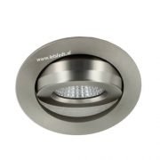 LED spot kantelbaar 8Watt rond NIKKEL IP65 dimbaar-NI-3