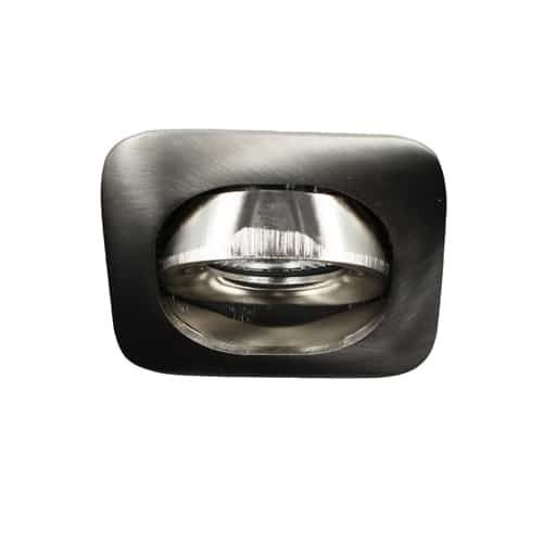 LED spot GU10 9Watt COB vierkant NIKKEL dimbaar-3