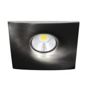 LED spot GU10 COB 9Watt vierkant WIT dimbaar