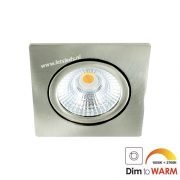 LED spot kantelbaar 7Watt vierkant dimbaar-1