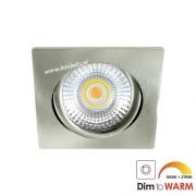 LED spot kantelbaar 7Watt vierkant dimbaar-2