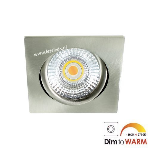 LED spot kantelbaar 7Watt vierkant dimbaar-2
