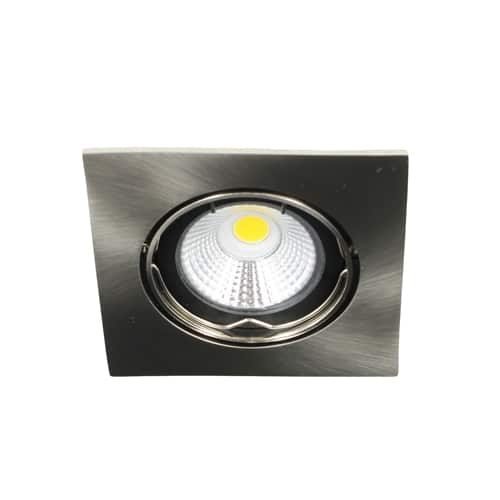 LED spot kantelbaar GU10 COB 9Watt vierkant dimbaar-1