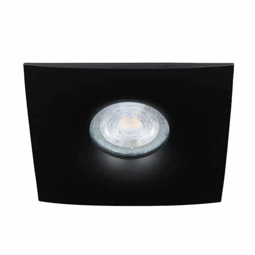 Philips Led Spot Gu10 4 9watt Vierkant Zwart Dimbaar