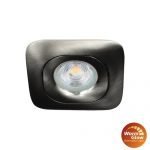 Philips LED spot GU10 4Watt vierkant NIKKEL dimbaar Warm Glow-1