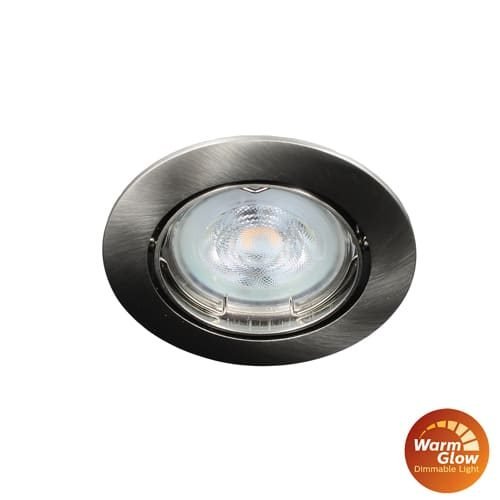Philips LED spot kantelbaar GU10 4Watt rond dimbaar Warm Glow-1