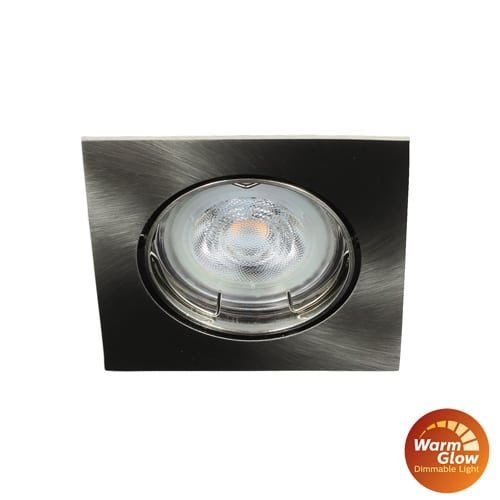 Philips LED spot kantelbaar GU10 4Watt vierkant dimbaar Warm Glow-1