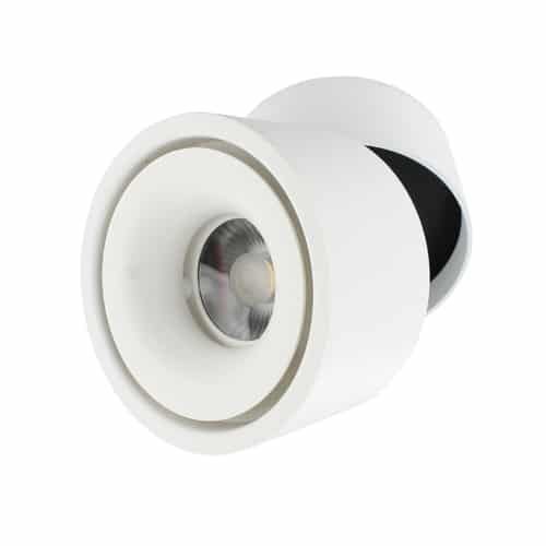 LED opbouwspot 5Watt rond WIT dimbaar-1