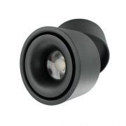 LED opbouwspot 5Watt rond ZWART dimbaar-1