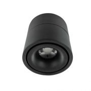 LED opbouwspot 5Watt rond ZWART dimbaar-2