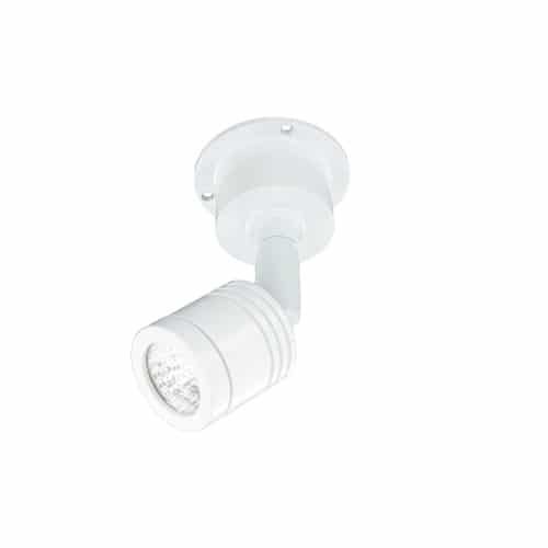 LED mini opbouwspot kantelbaar WIT 3Watt COB dimbaar-1