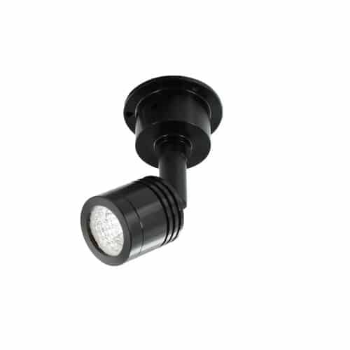 LED mini opbouwspot kantelbaar ZWART 3Watt COB dimbaar-1
