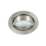 LED spot kantelbaar 5Watt rond NIKKEL dimbaar-D2-30