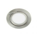 LED spot kantelbaar 5Watt rond NIKKEL dimbaar-D3-1